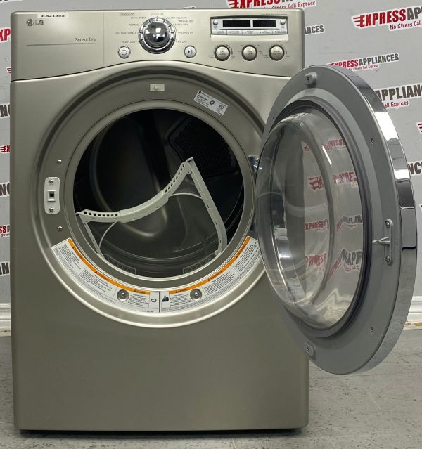 Used LG Stackable Electric 27” Dryer DLE5955S  For Sale