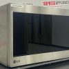 Used LG Countertop 24” Microwave LMC2075ST00 side photo