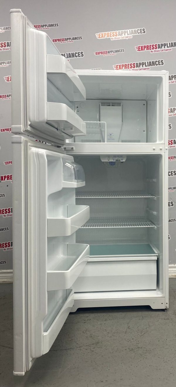 Used Maytag 28” Top Freezer Refrigerator MTL1502AEW For Sale