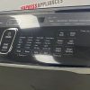 Used Samsung 27” Front Load Flex Wash Washing Machine WV60M9900AVA5 controls