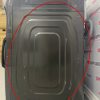 Used Samsung 27” Front Load Flex Wash Washing Machine WV60M9900AVA5 left side damage