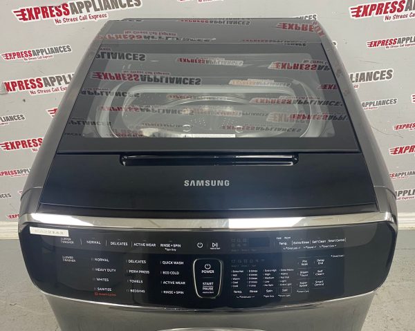 Used Samsung Front Load Flex Wash 27” Washing Machine WV60M9900AV For Sale