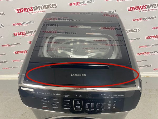 Used Samsung Front Load Flex Wash 27” Washing Machine WV60M9900AV For Sale