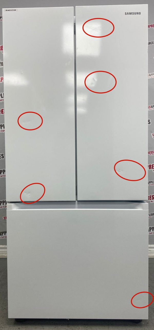 Used Samsung French Door 30” Refrigerator RF22A4111WW For Sale