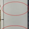 Used Samsung 30” French Door Refrigerator RF22A4111WWAA damage left side