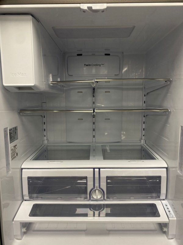 Used 33" French Door Samsung Refrigerator RF26J7510SR For Sale