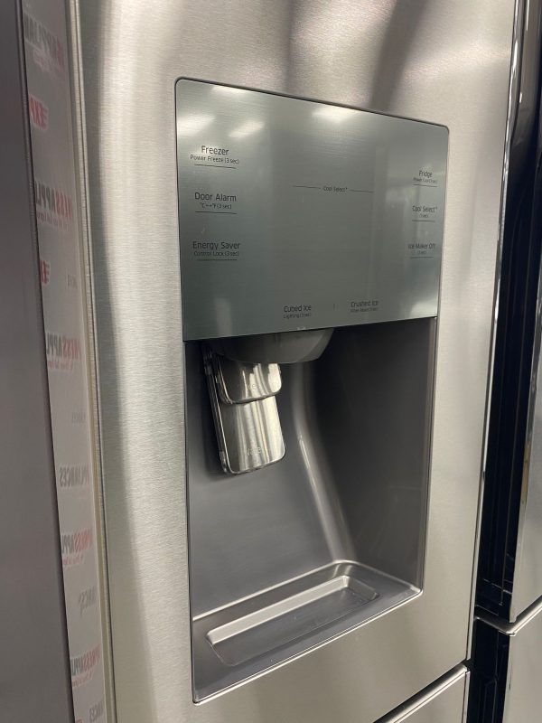 Used Samsung 36” Counter Depth French Door Refrigerator RF23J9011SR/AA For Sale