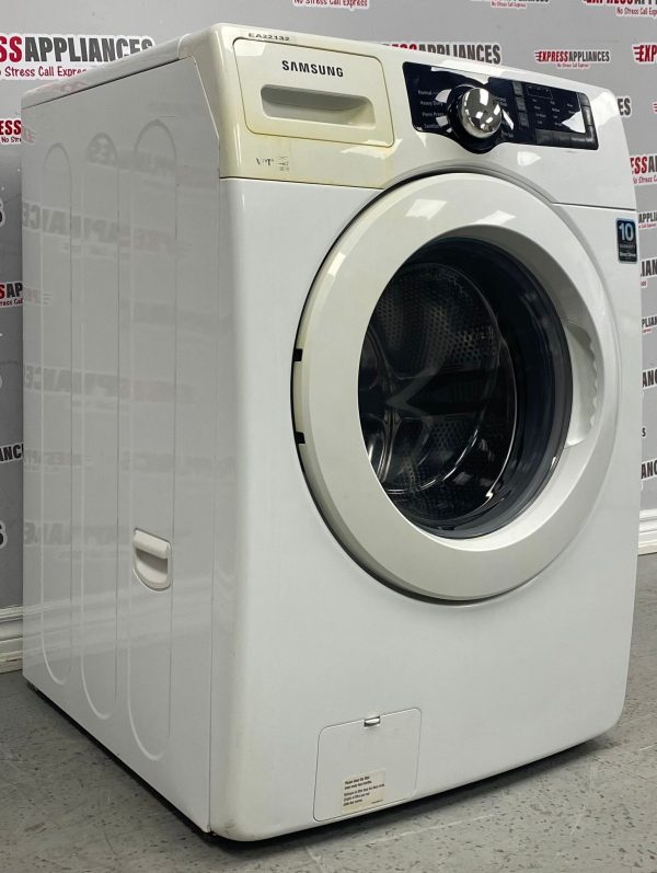 Used Samsung 27” Front Load Washing Machine WF361BVBEWR/A2  For Sale