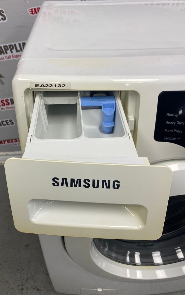 Used Samsung 27” Front Load Washing Machine WF361BVBEWR/A2  For Sale