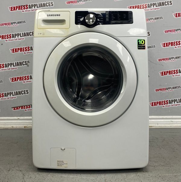 Used Samsung 27” Front Load Washing Machine WF361BVBEWR/A2  For Sale