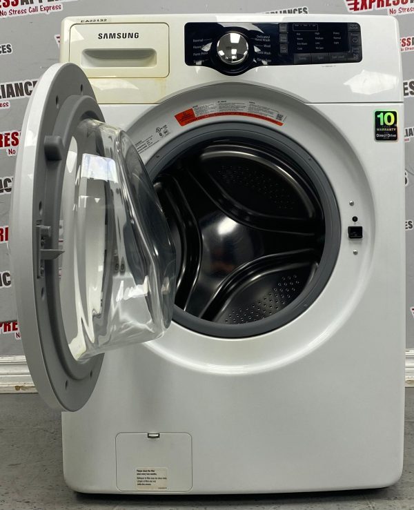 Used Samsung 27” Front Load Washing Machine WF361BVBEWR/A2  For Sale