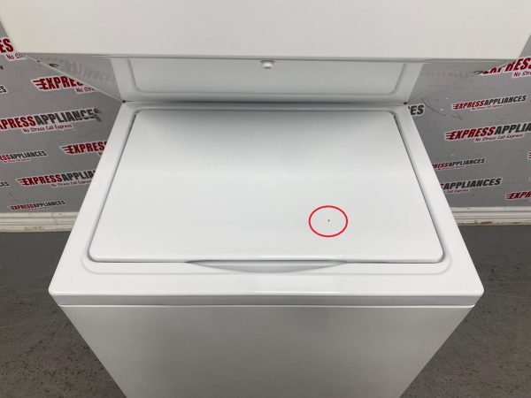 Used Whirlpool 27” Laundry Center Washer and Dryer YWET4027HW0 For Sale