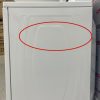 Used Whirlpool 29” Electric Dryer YWED4850HW0 damage left side