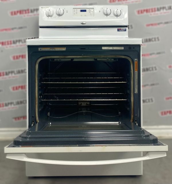 Used Whirlpool Freestanding Glass Top 30” Stove YWFE361LVQ0 For Sale