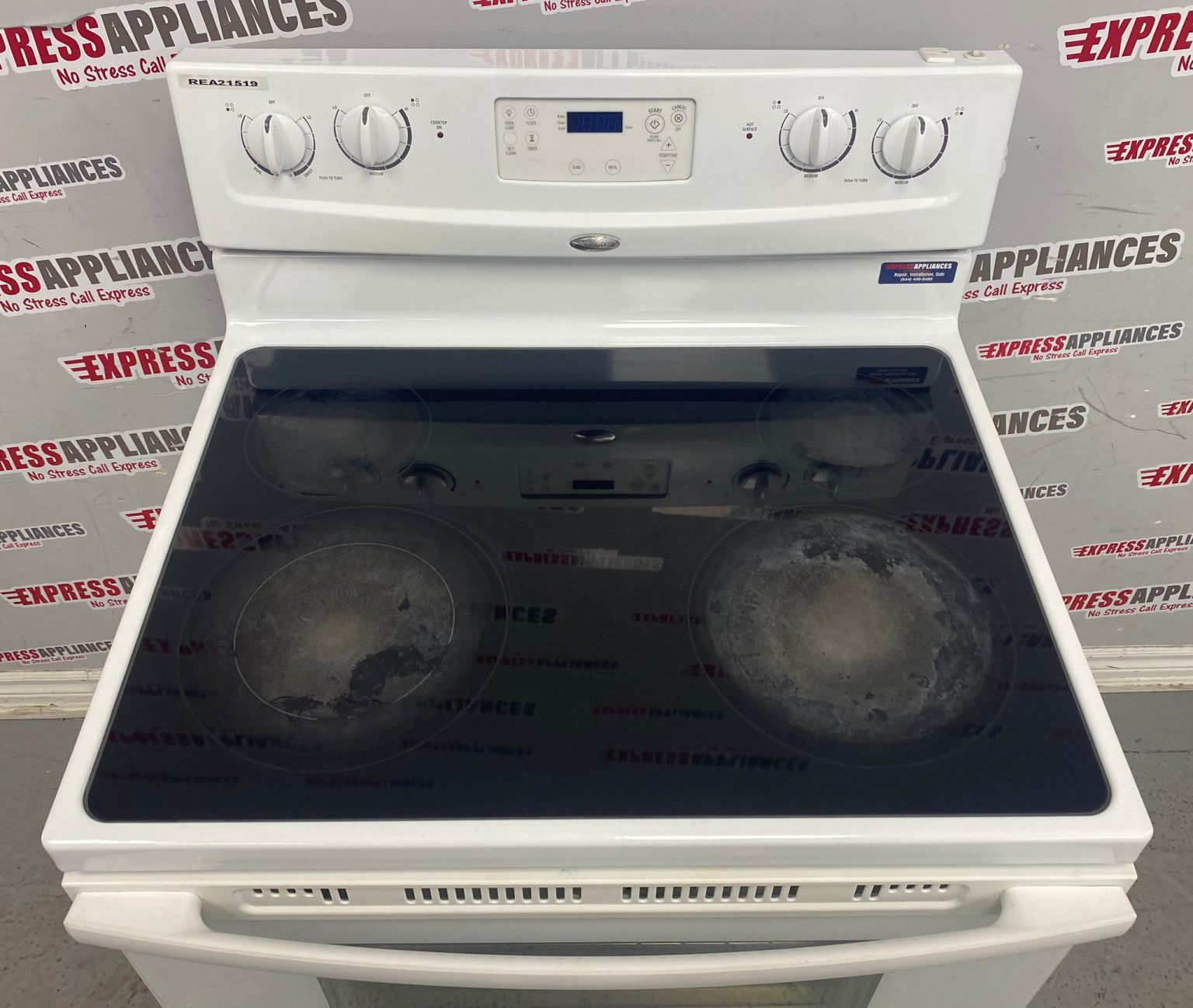 Used Whirlpool Electric Range YWFE361LVQ0 For Sale | ️ Express Appliances