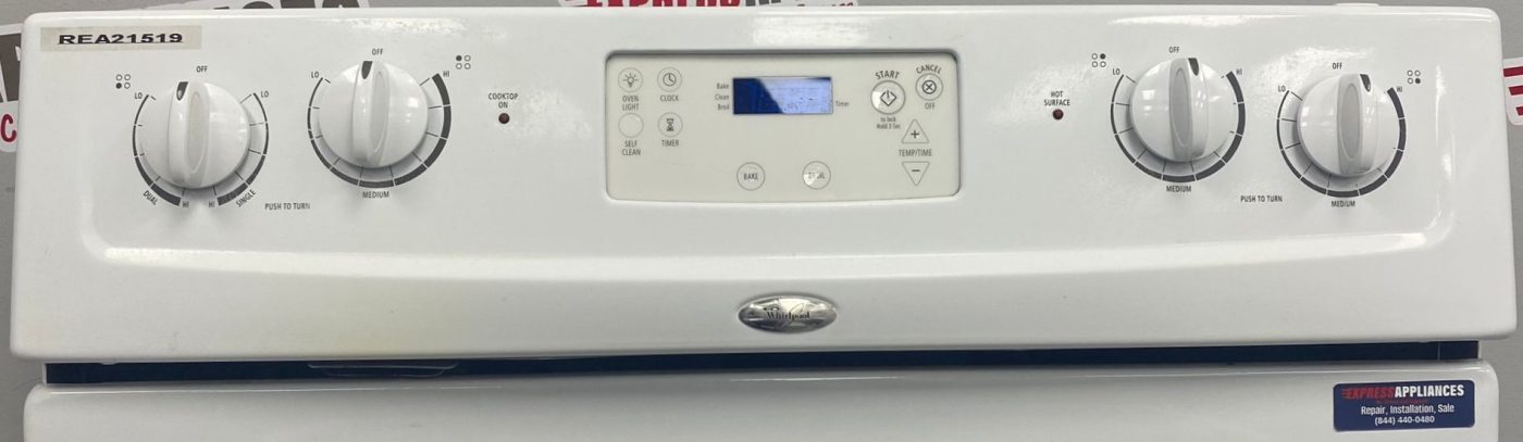 Used Whirlpool Electric Range YWFE361LVQ0 For Sale | ️ Express Appliances