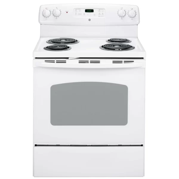 New GE Freestanding Coil 30” Stove JCBP240DMWW For Sale