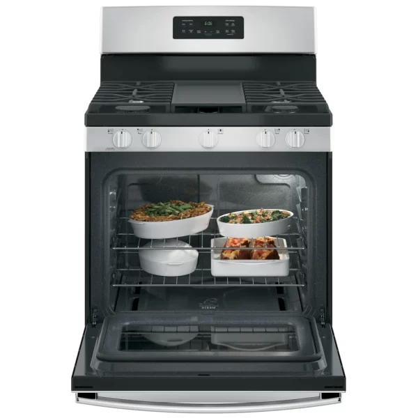 New GE Freestanding Gas 30" Stove JCGBS66SEKSS For Sale