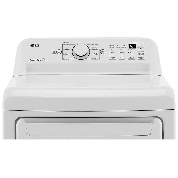 New LG Electric Front Load 27” Dryer DLE7000W For Sale