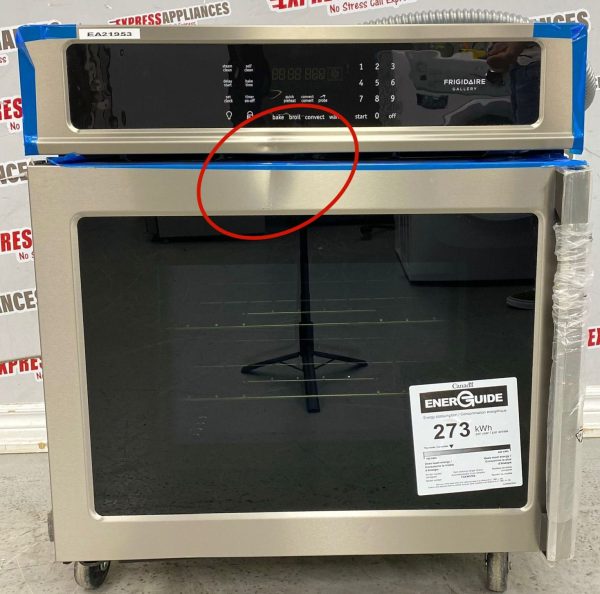 Open Box Frigidaire 27” Single Wall Oven FGEW276SPFH For Sale