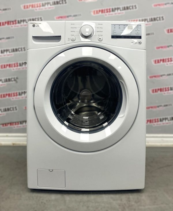 Open Box LG 27” Front Load Washing Machine WM3400CW  For Sale