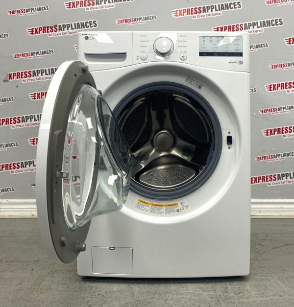 Open Box LG 27” Front Load Washing Machine WM3400CW  For Sale