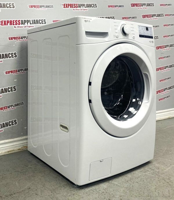 Open Box LG 27” Front Load Washing Machine WM3400CW  For Sale