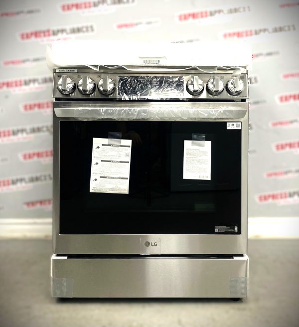 Open Box LG 30” Slide-In Gas Stove LSGL6335F/00 For Sale