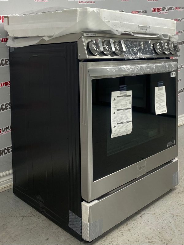 Open Box LG 30” Slide-In Gas Stove LSGL6335F/00 For Sale