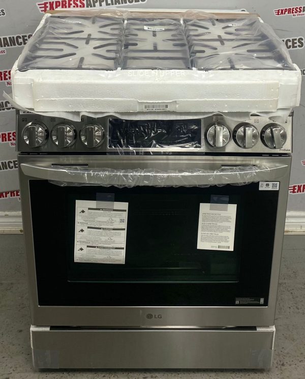 Open Box LG 30” Slide-In Gas Stove LSGL6335F/00 For Sale