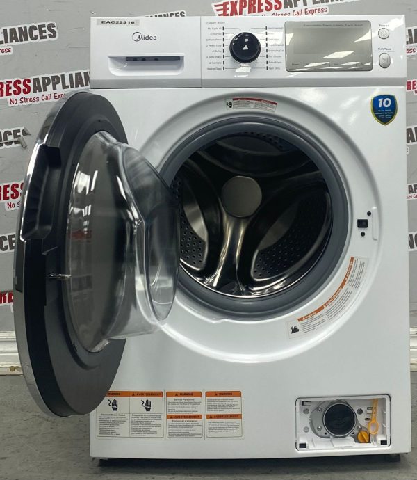 Open Box Midea 24” Combo 2 in 1 Washer and Dryer MLC31N4AWW For Sale