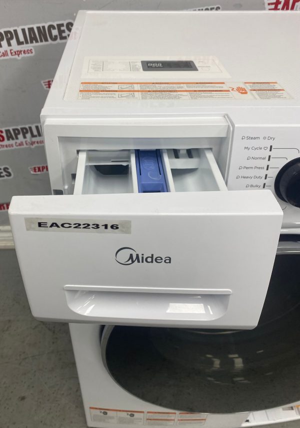 Open Box Midea 24” Combo 2 in 1 Washer and Dryer MLC31N4AWW For Sale