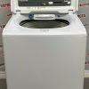 Open Box Samsung 27” Top Load Washing Machine WA50R5200AWUS open lid