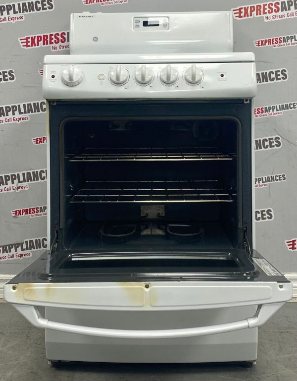 Used GE Apartment Size 24" Slide-In Coil Stove (No Model) For Sale