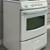 Used GE 24 Apartment Size Coil Burners Stove (No Model) side