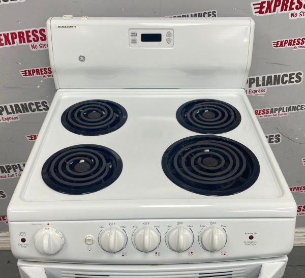 Used GE Apartment Size 24" Slide-In Coil Stove (No Model) For Sale