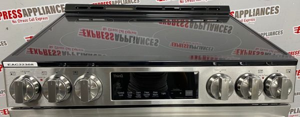 Used LG 30” Slide-In Glass Top Stove LSEL633CF/00 For Sale