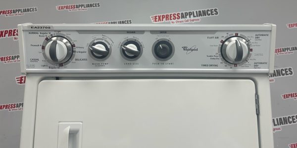 Used Whirlpool 27” Laundry Center Washer and Dryer YWET3300SQ0 For Sale