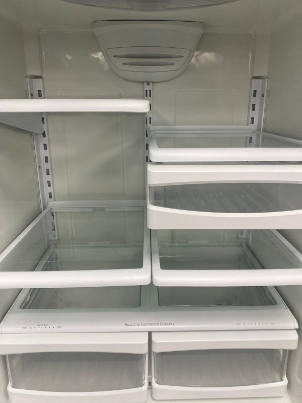 Used Whirlpool 30” Bottom Freezer Refrigerator EB9FVHXVQ01 For Sale