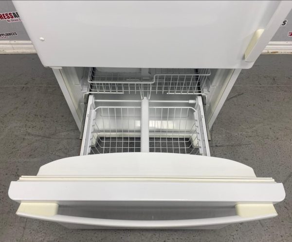 Used Whirlpool 30” Bottom Freezer Refrigerator EB9FVHXVQ01 For Sale