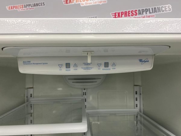 Used Whirlpool 30” Bottom Freezer Refrigerator EB9FVHXVQ01 For Sale