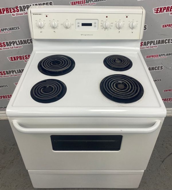 Used Frigidaire 30” Freestanding Coil Stove CFEF316CS2 For Sale