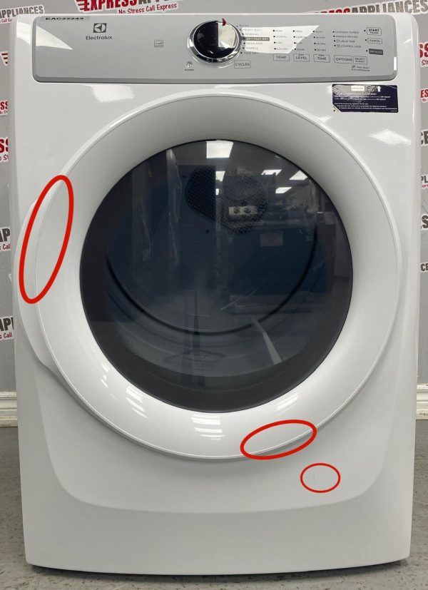 Used Electrolux Electric Stackable 27” Dryer ELFE733CAW0 For Sale