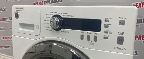 Used GE Front Load 24” Washing Machine WCVH4800K2WW For Sale