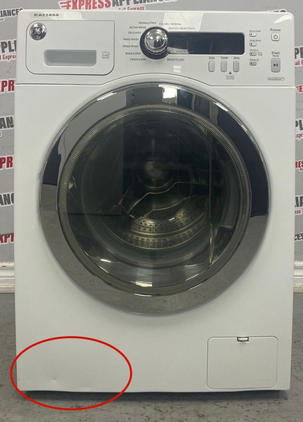 Used GE Front Load 24” Washing Machine WCVH4800K2WW For Sale