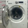 Used GE 24” Front Load Washing Machine WCVH4800K2WW open doors