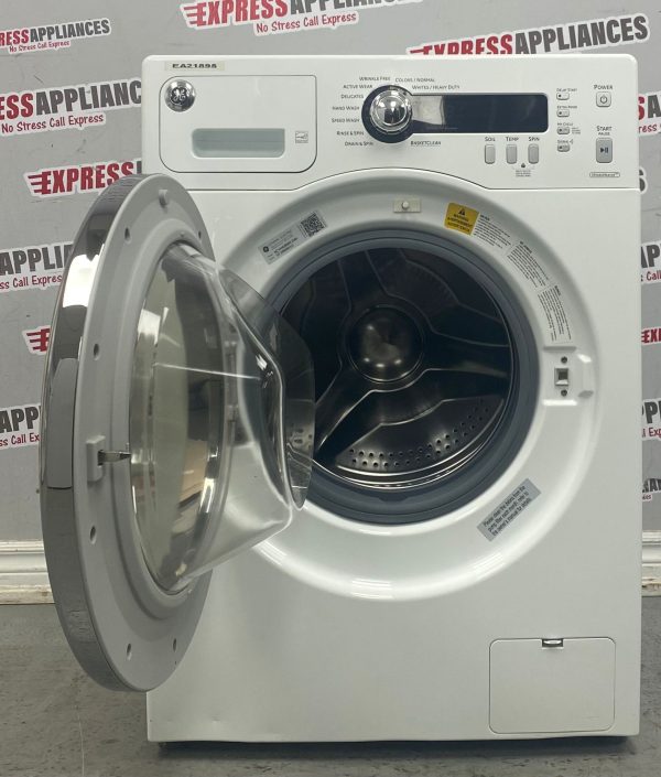 Used GE Front Load 24” Washing Machine WCVH4800K2WW For Sale