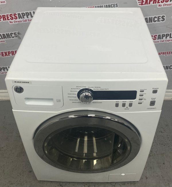 Used GE Front Load 24” Washing Machine WCVH4800K2WW For Sale