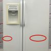 Used GE 36” Side By Side Refrigerator GSS25XGPE damage front