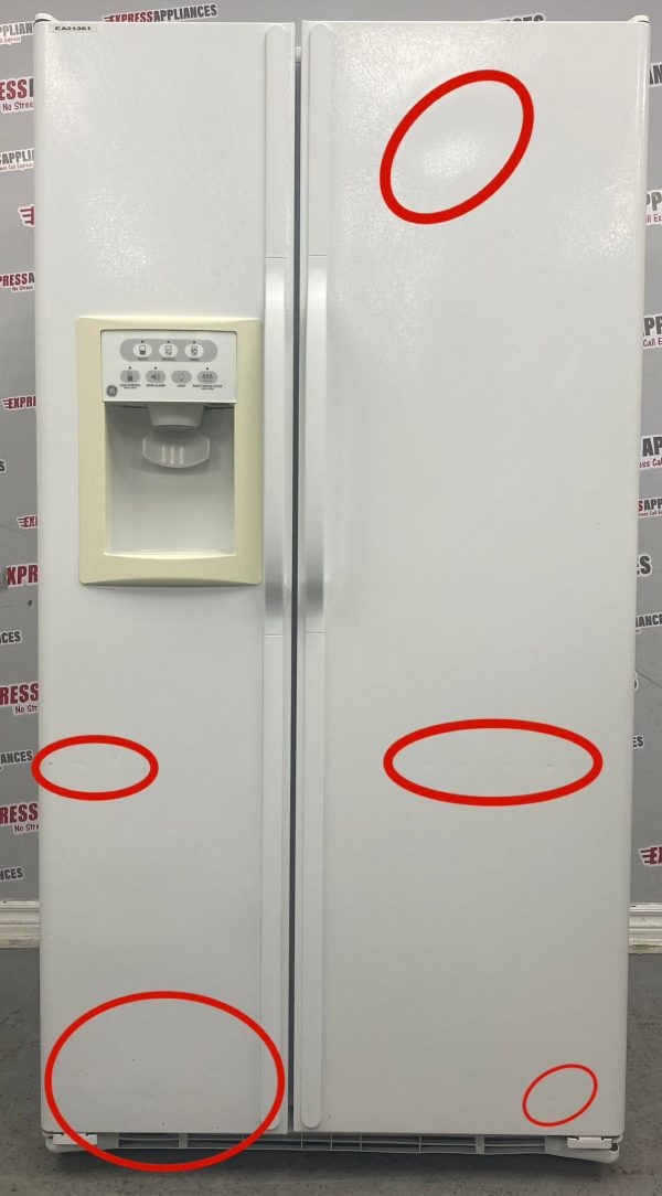 Used GE 36” Side-By-Side Refrigerator GSS25XGPE For Sale